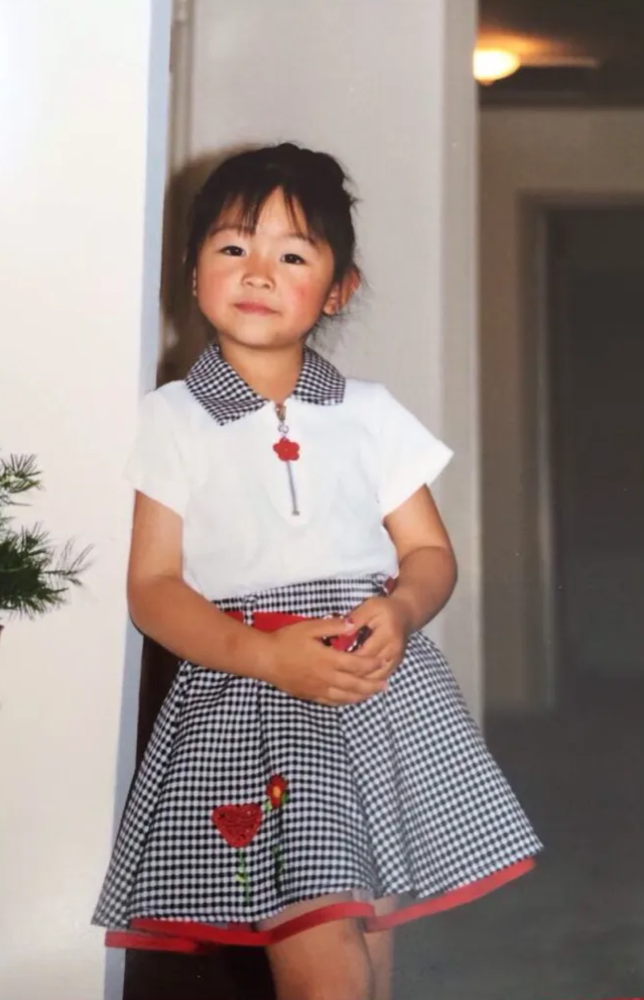 Alexis as a child